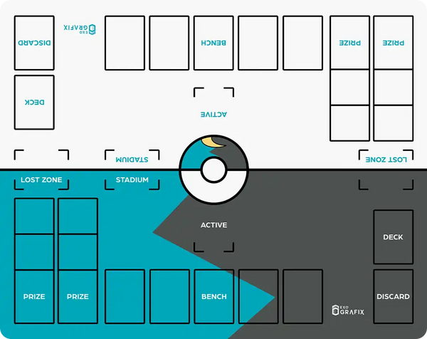 Playmat on desk